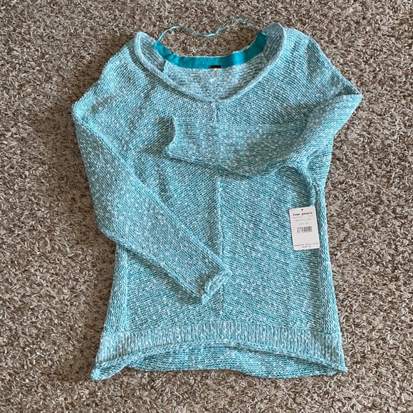 Free People Bright Lights Oversized Sweater XS - Picture 5 of 6